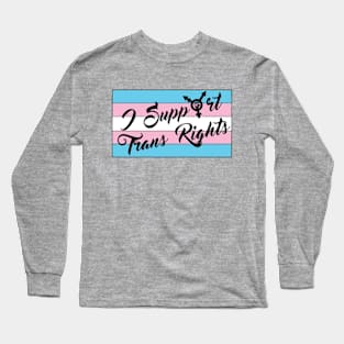 Trans Rights Long Sleeve T-Shirt